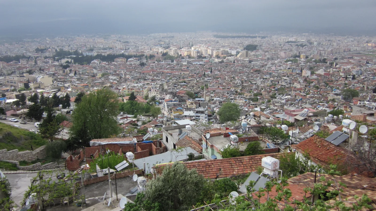 Hatay şehir görünümü ve simgesel kent alanı