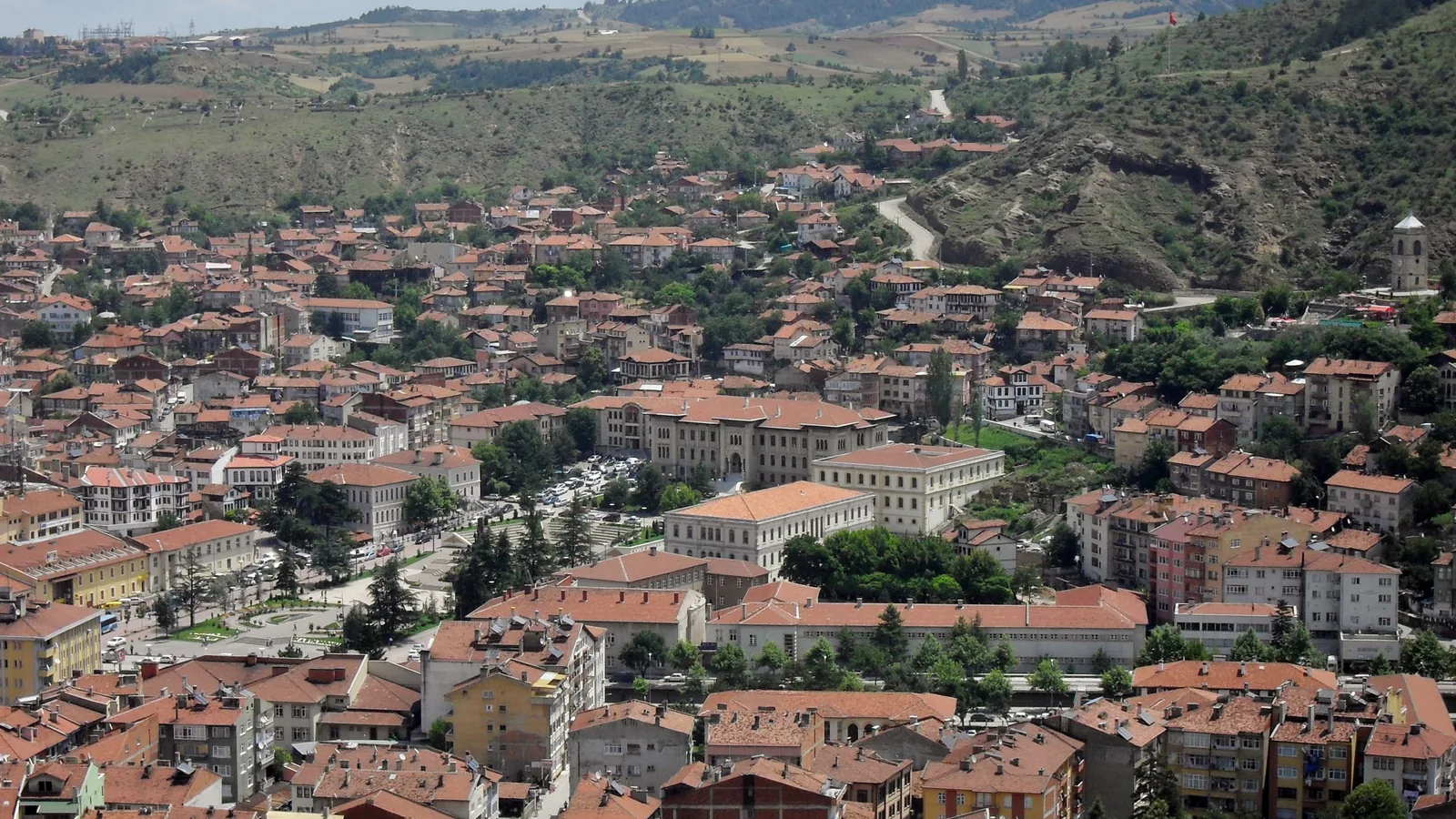 Kastamonu şehir görünümü ve simgesel kent alanı