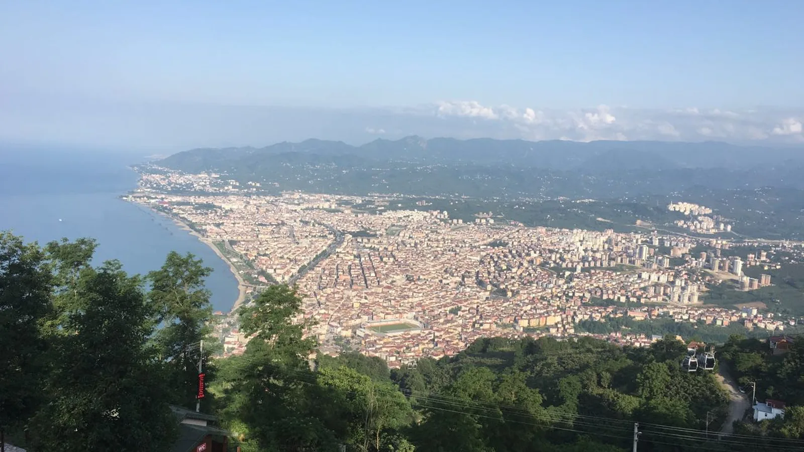 Ordu şehir görünümü ve simgesel kent alanı
