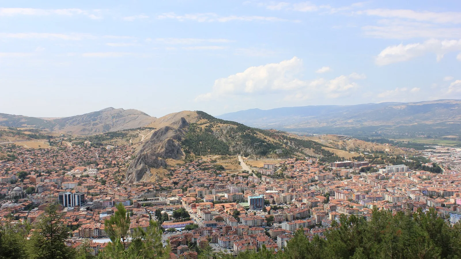Tokat şehir görünümü ve simgesel kent alanı