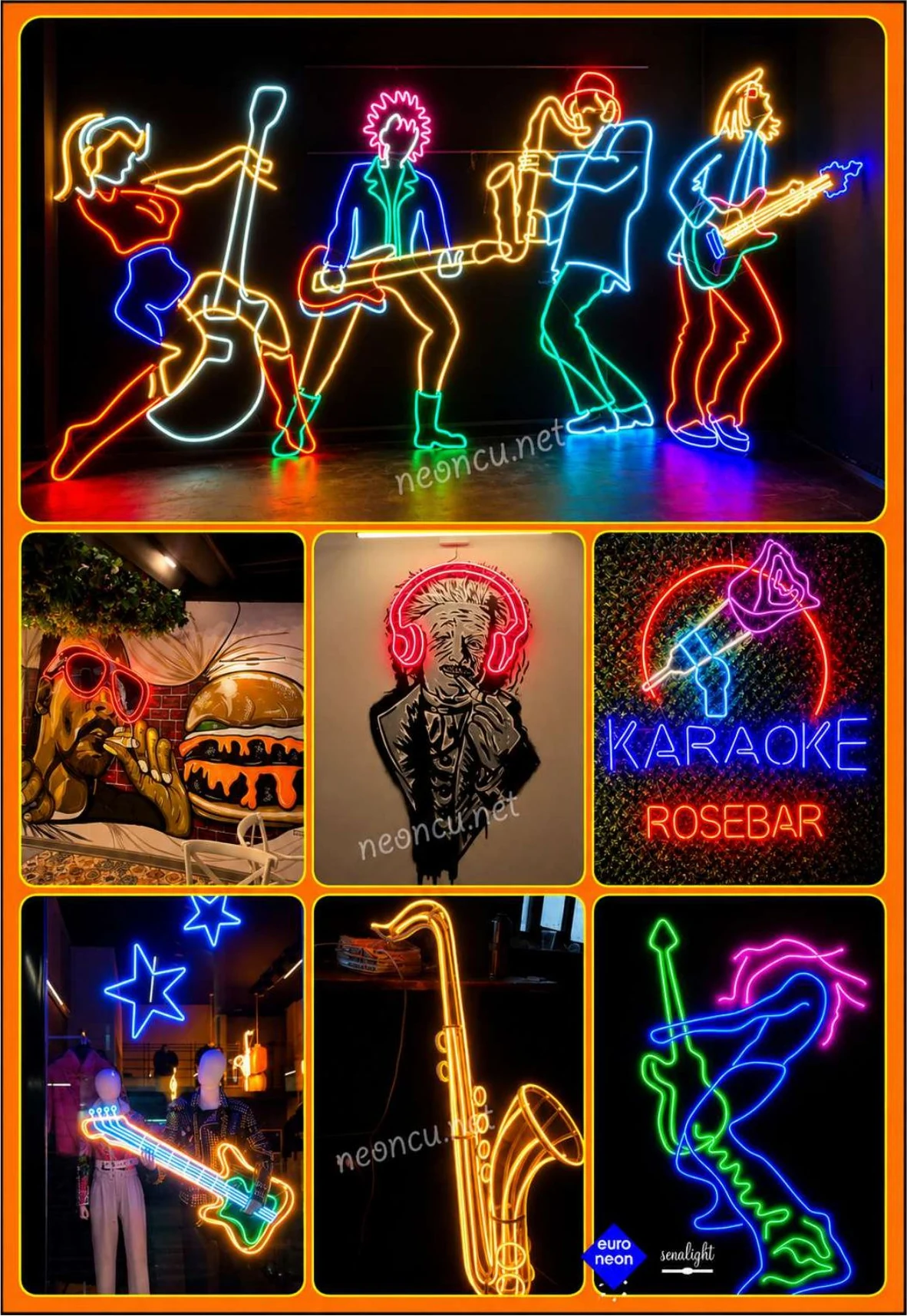 Özel üretim LED neon yazı ve motifler - Neon 2027 kataloğu sayfa 27