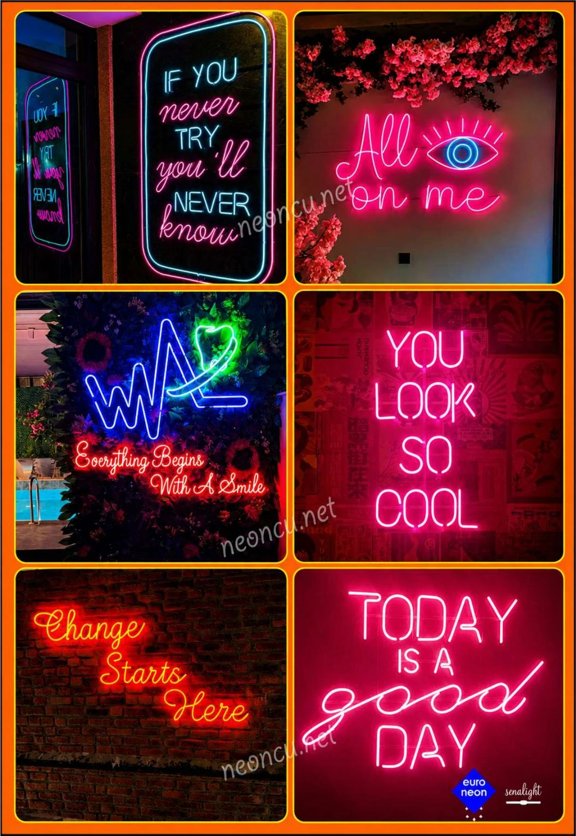 Özel üretim LED neon yazı ve motifler - Neon 2027 kataloğu sayfa 37