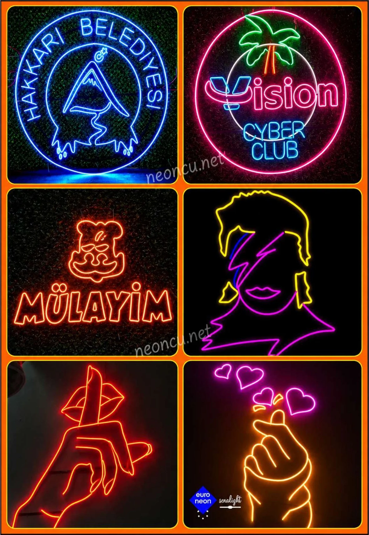 Özel üretim LED neon yazı ve motifler - Neon 2027 kataloğu sayfa 41