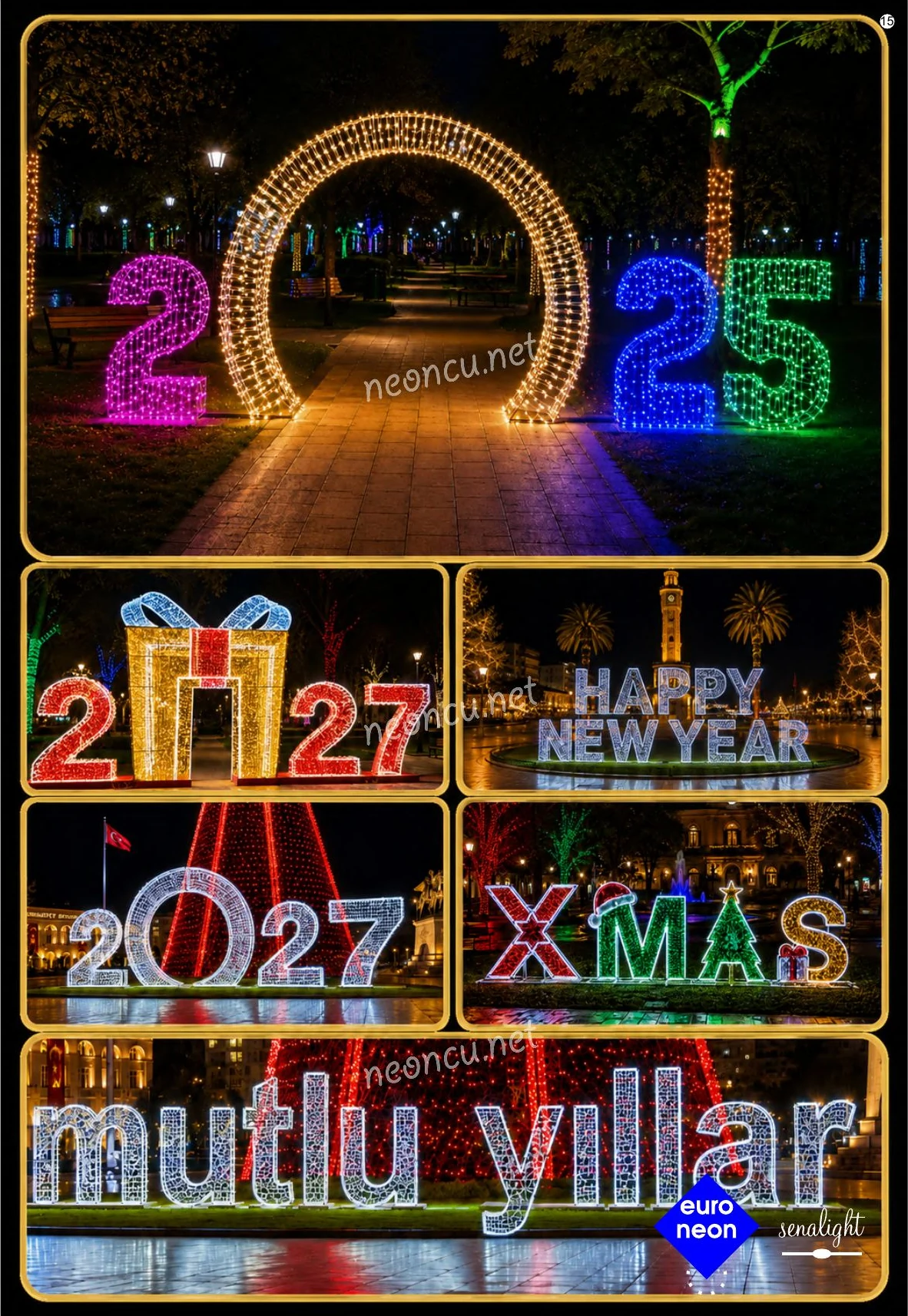 LED ışıklı yılbaşı motifleri - Yılbaşı 2027 kataloğu sayfa 13